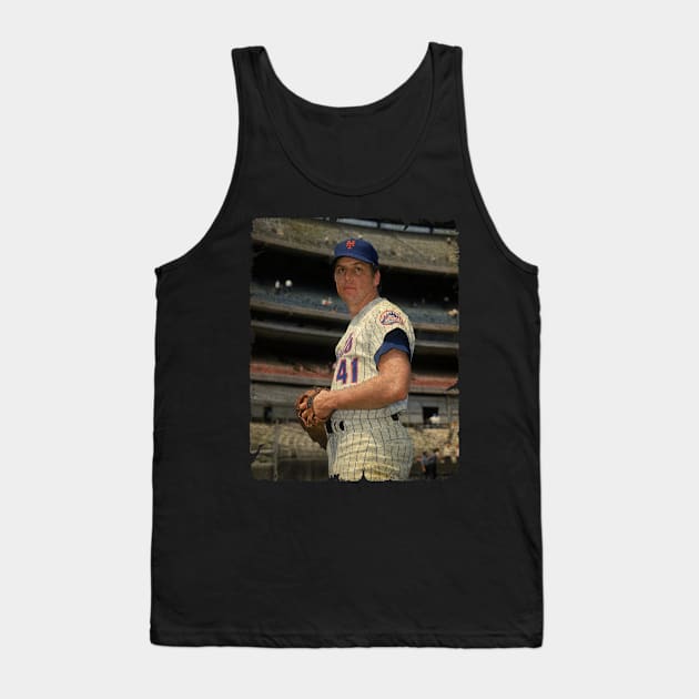 Tom Seaver in New York Mets Tank Top by SOEKAMPTI